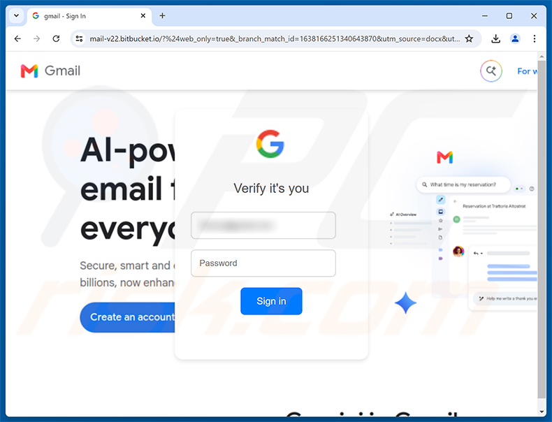PDF Documents To Review And Sign Phishing-Seite