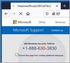 MS-Windows Support Alert POP-UP Betrug