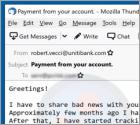 I Have To Share Bad News With You E-Mail Betrug