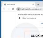 Maincaptchasource.com Werbung