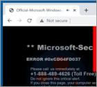 Microsoft Security Essentials Alert POP-UP Betrug