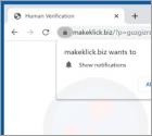 Makeklick.biz Werbung