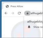 Allhugeblog.com Werbung