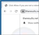 Theresults.net Werbung