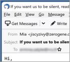 Im In Possession Of All Of Your Private Data E-Mail-Betrug