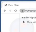 Myfreshspot.com Werbung
