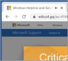 Critical Framework Error POP-UP Betrug