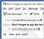 Start The Conversation With Bad News E-Mail-Betrug
