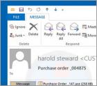 Purchase Order E-Mail-Virus