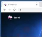 SushiSwap POP-UP Betrug