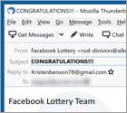 Facebook Lottery E-Mail-Betrug