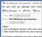 I Am A Russian Hacker Who Has Access To Your Operating System E-Mail-Betrug