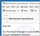 Bank Payment Copy Email Virus