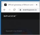 SpaceX BTC And ETH Giveaway POP-UP Betrug