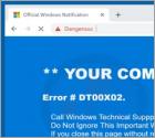 Your Computer Was Locked POP-UP Betrug
