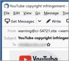 YouTube Copyright Infringement Warning E-Mail-Virus