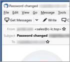 Your Password Has Been Changed E-Mail-Betrug