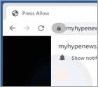 Myhypenews.com Werbung
