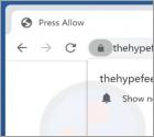 Thehypefeed.com Werbung
