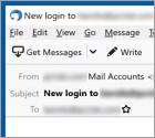 We Noticed A Login From A Device You Don't Usually Use E-Mail-Betrug