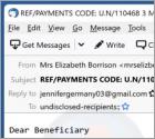 Scam Victim Compensation Funds E-Mail-Betrug