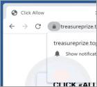 Treasureprize.top Werbung
