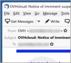 OVHCloud Suspension E-Mail-Betrug
