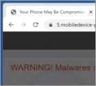 YOUR DEVICE MAY BE COMPROMISED POP-UP Betrug