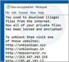 Unblockupc Erpressersoftware