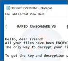 RAPID RANSOMWARE V3 Erpressersoftware