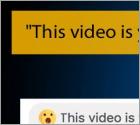 "This Video Is Yours?" Facebook Virus