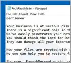 RYUK Erpressersoftware