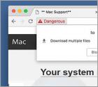 Mac iOS Security At Risk Error Code: HT201155 POP-UP Betrug (Mac)