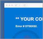 Contact Apple Engineer (Error #DT00X02) POP-UP Betrug (Mac)