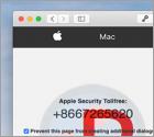 Apple Support Alert POP-UP Betrug (Mac)
