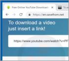 Savefrom.net Virus