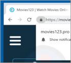 Movies123 Werbung