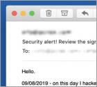 On This Day I Hacked Your OS E-Mail Betrug