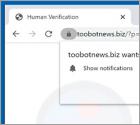 Toobotnews.biz Werbung