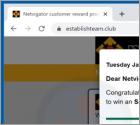 Dear [ISP name] user, Congratulations! POP-UP Betrug