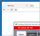 Windows Defender Security Center POP-UP Betrug