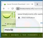 Limetorrents.info Werbung