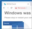 Windows Was Blocked Due To Questionable Activity POP-UP Betrug