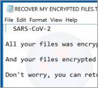 SARS-CoV-2 Ransomware