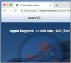 Warning: Your MacOS Has Expired POP-UP Betrug (Mac)