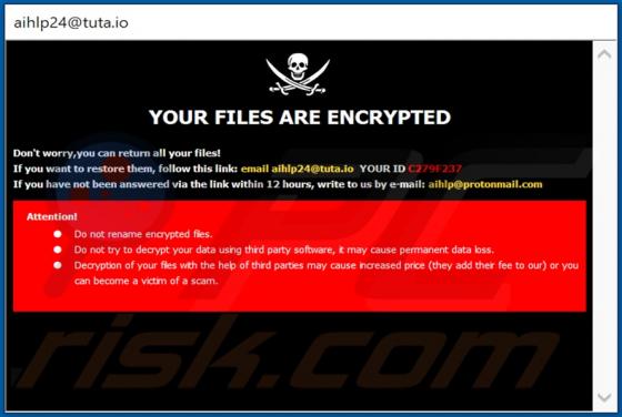 AHP Ransomware