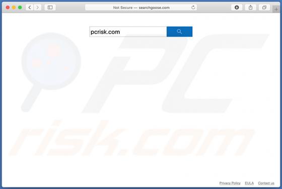 Searchgoose.com Weiterleitung (Mac)