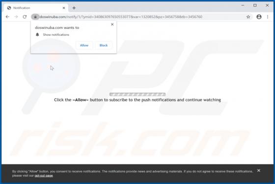 Doswinuba.com Werbung