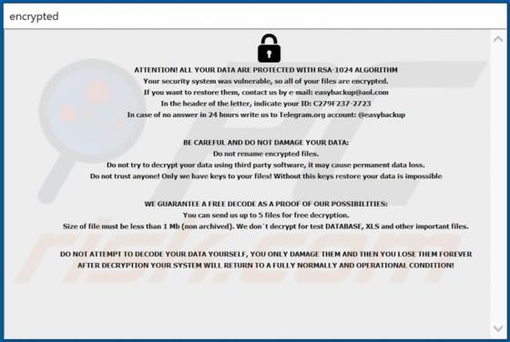 Easy Ransomware
