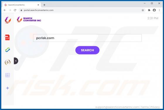 SearchConverterInc Browserentführer
